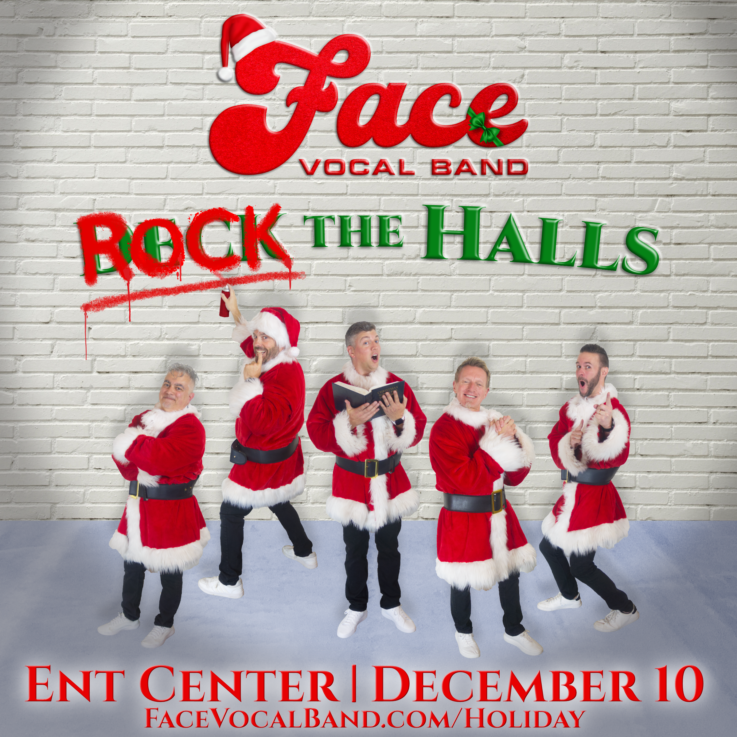 Face Vocal Band Rock the Halls 2025
