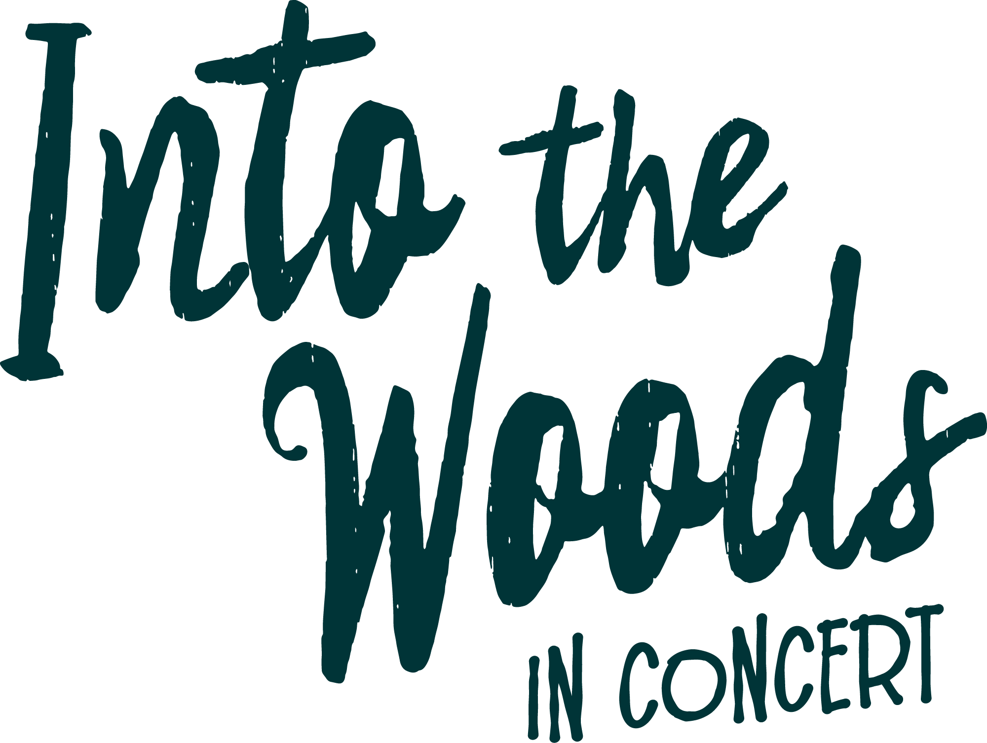 Into the Woods In Concert Wordmark