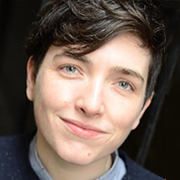 a headshot of caitlin lowans