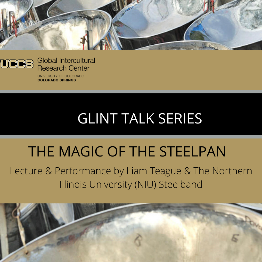 flyer for the magic of steelpan event