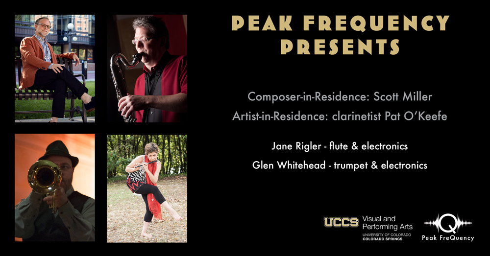 picture of scott miller, pat o'keefe, jane rigler, and glen whitehead performing