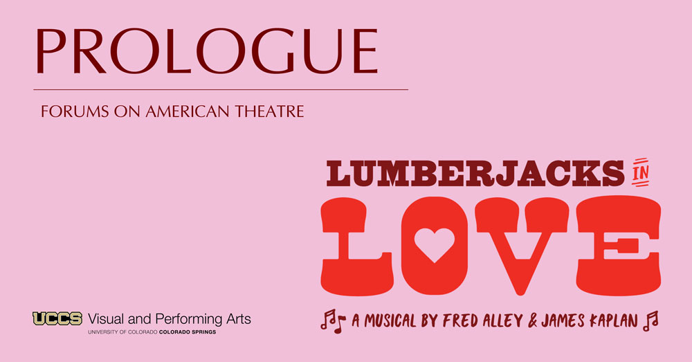 prologue event details with Lumberjacks in Love wordmark